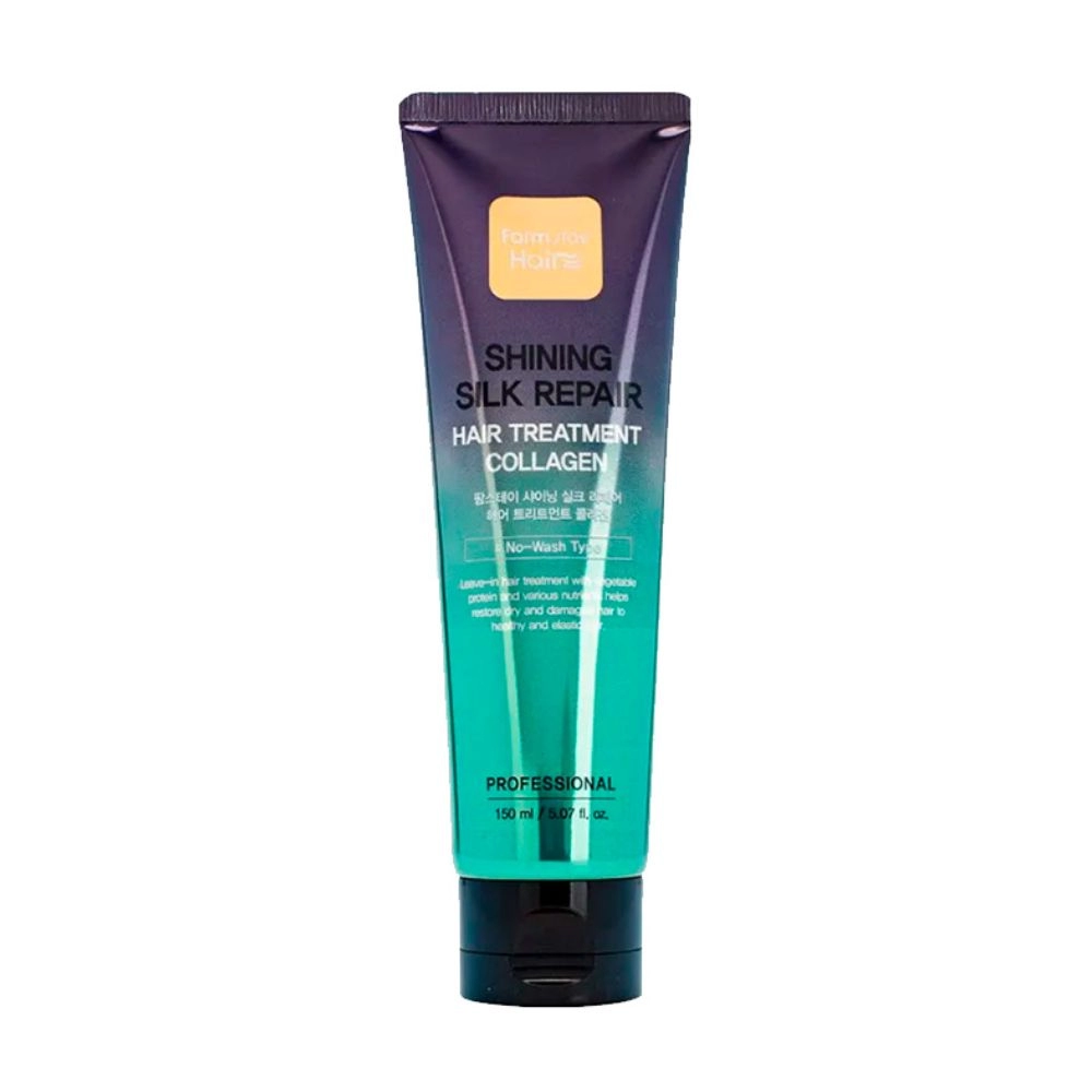 Tratament pentru Par & Scalp cu Colagen Farmstay Shining Silk Repair Hair Treatment