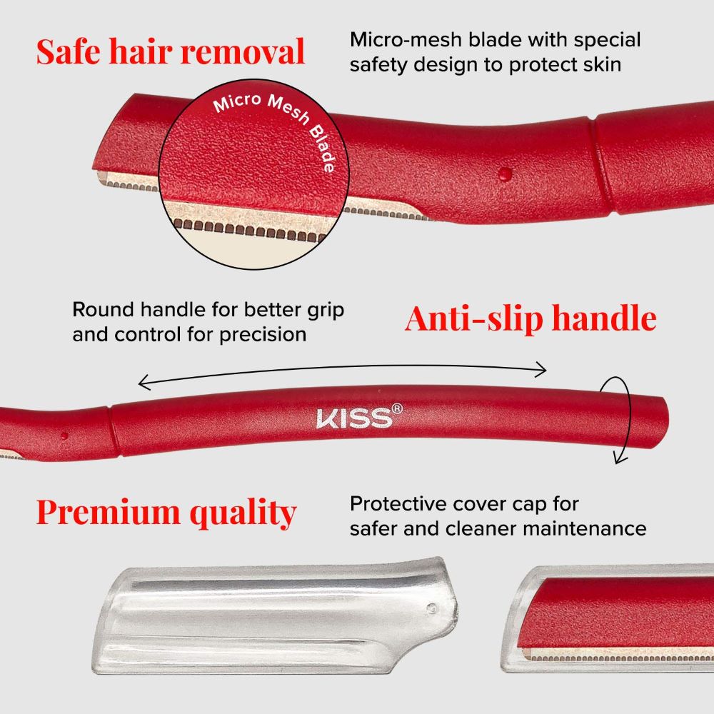 Trimmer pentru par facial KissUSA Multi Shaper Dermaplaning Tool