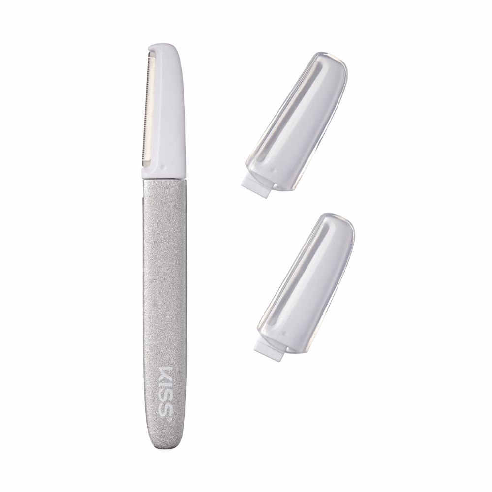 Trimmer pentru Par Facial KissUSA Silky Edge Facial Hair Dermaplaner & Brow Shaper