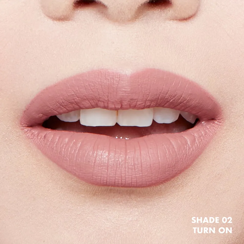 Ruj lichid mat NYX Professional Makeup Lip Lingerie XXL Turn On