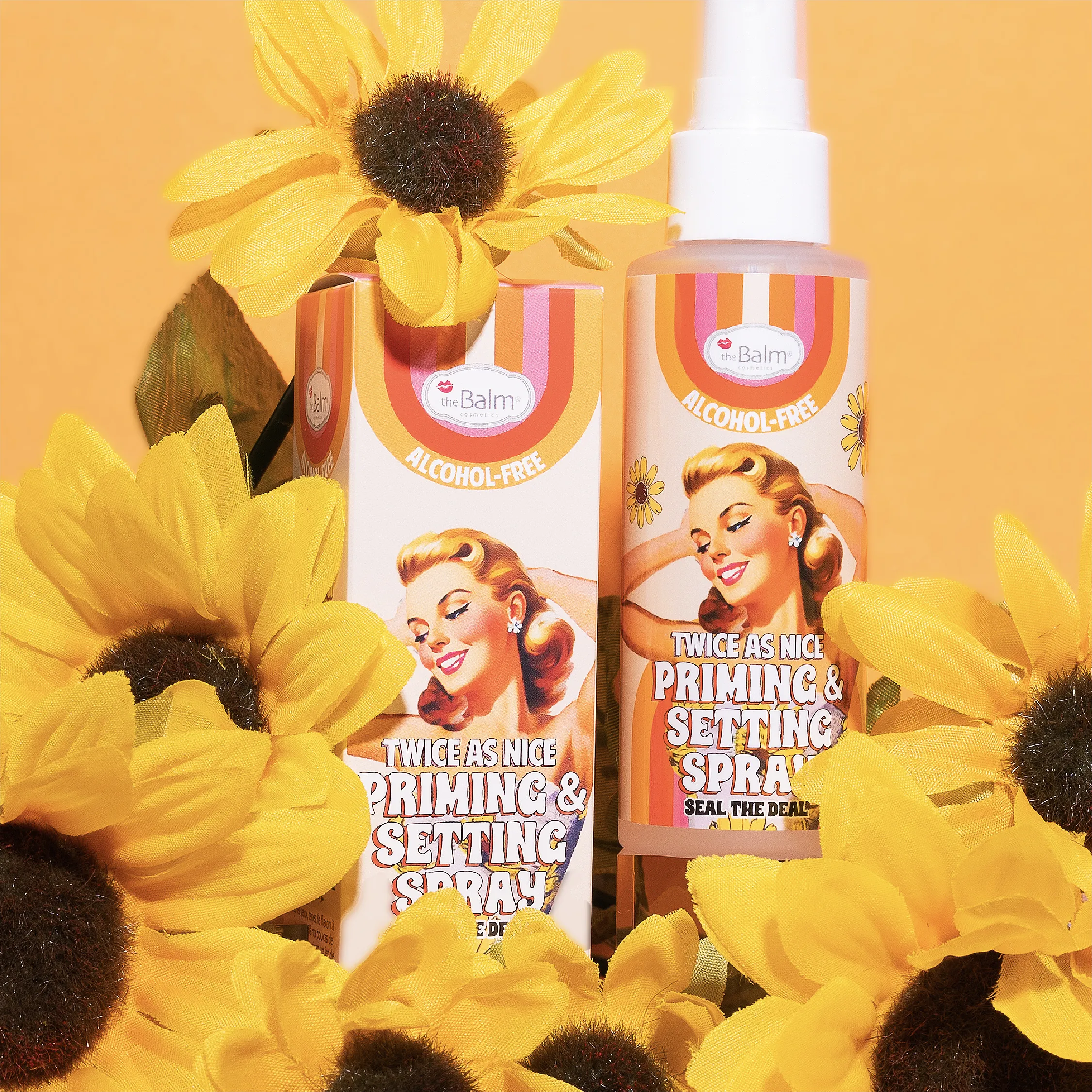 Baza de Machiaj & Spray Fixator theBalm Twice as Nice Priming and Setting Spray