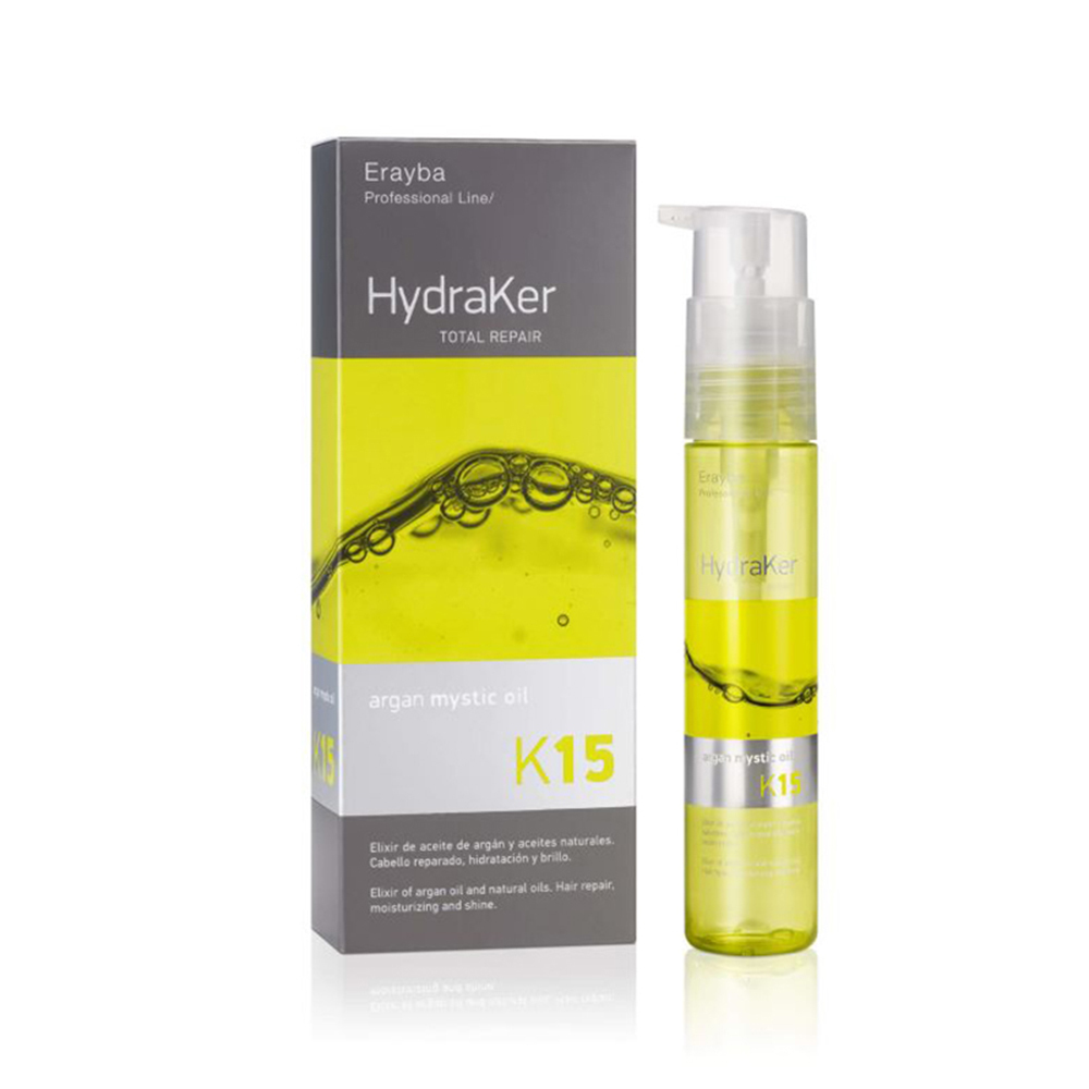 Ulei de Argan Nutritiv pentru Par Uscat & Deteriorat - ERAYBA K15 Argan Mystic Oil