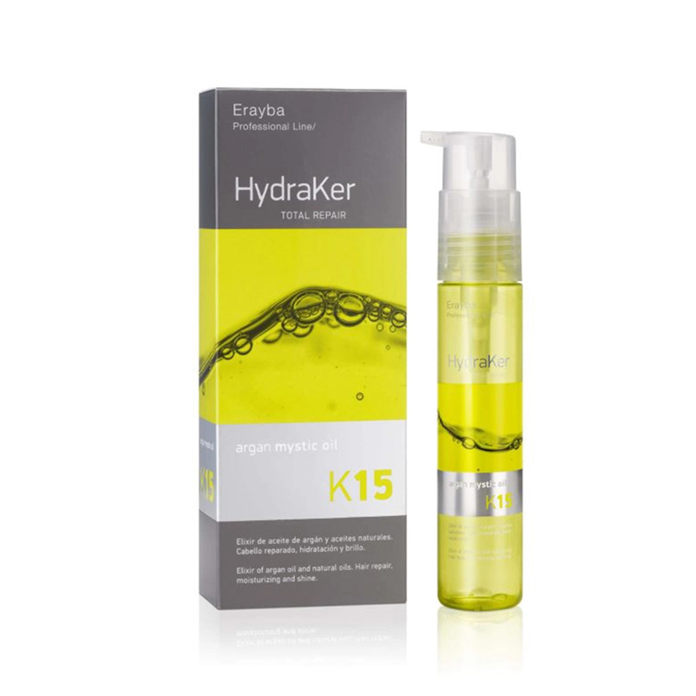 Ulei de Argan Nutritiv pentru Par Uscat & Deteriorat - ERAYBA K15 Argan Mystic Oil