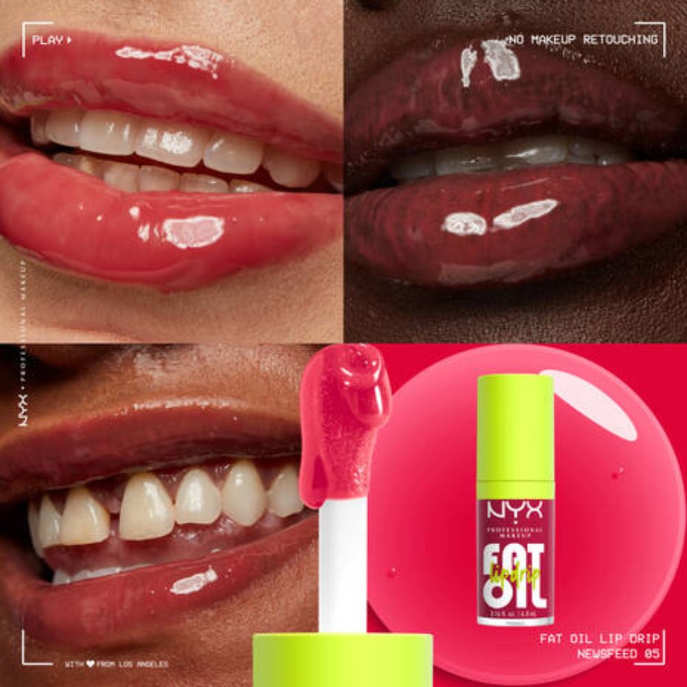 Ulei pentru buze NYX Professional Makeup Fat Oil Lip Drip Newsfeed