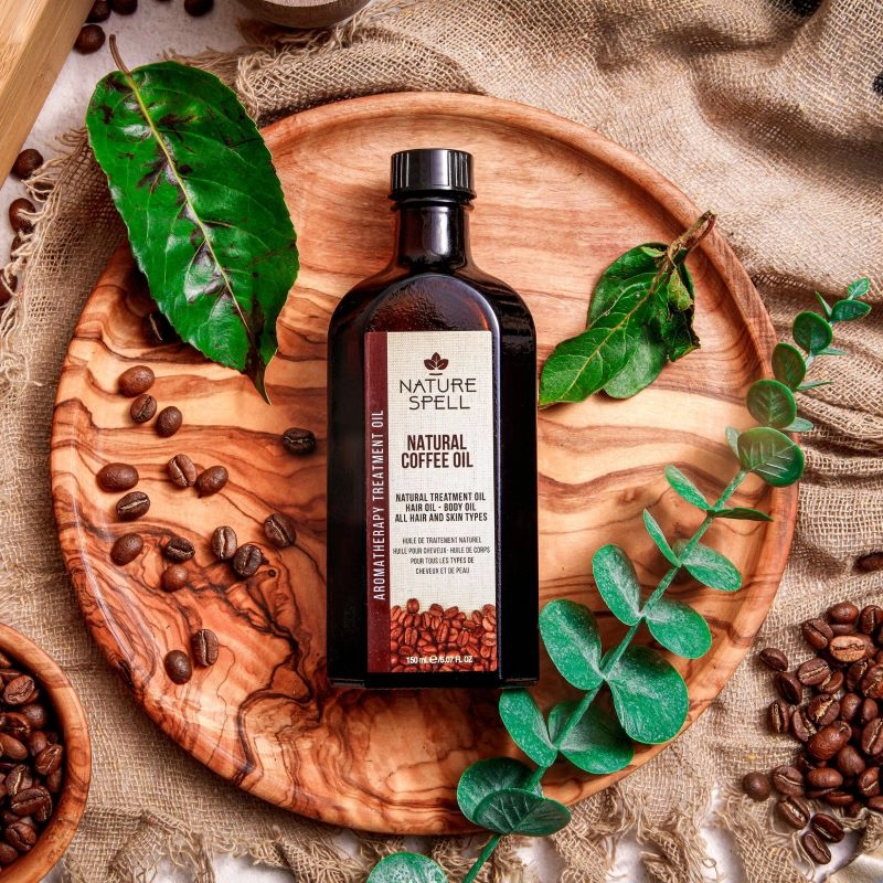 Ulei de Cafea pentru Par & Piele Nature Spell Coffee Oil for Hair and Skin