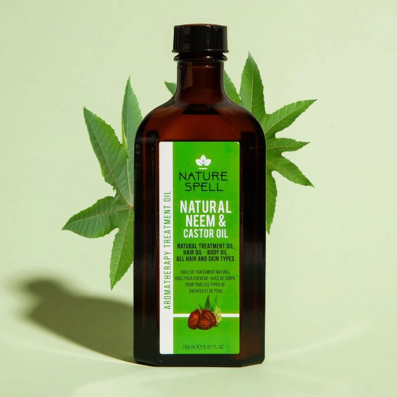 Ulei de Neem & Ricin pentru Par & Piele Nature Spell Neem & Castor Oil for Hair and Skin