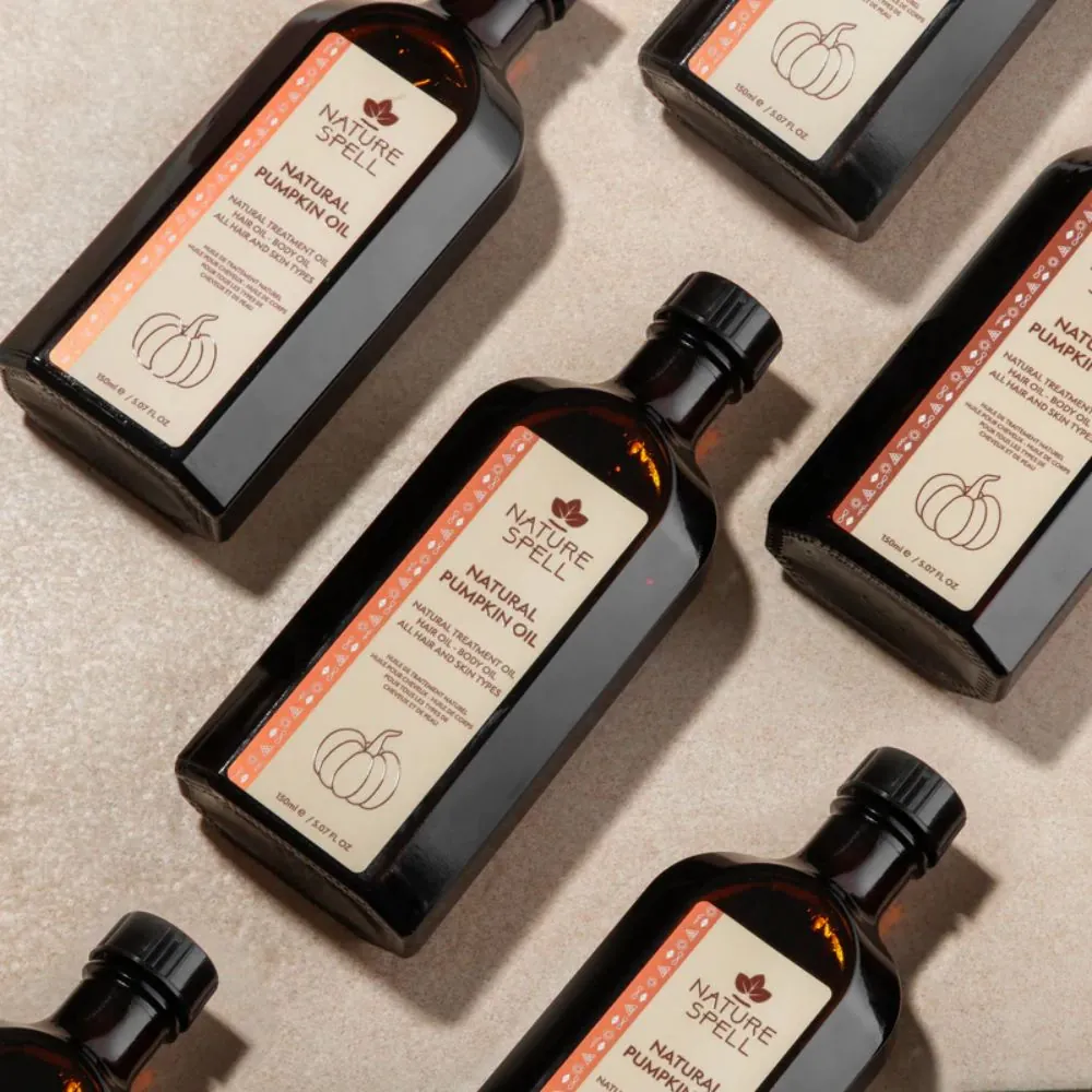 Ulei din Seminte de Dovleac pentru Par & Piele Nature Spell Pumpkin Oil for Hair and Skin