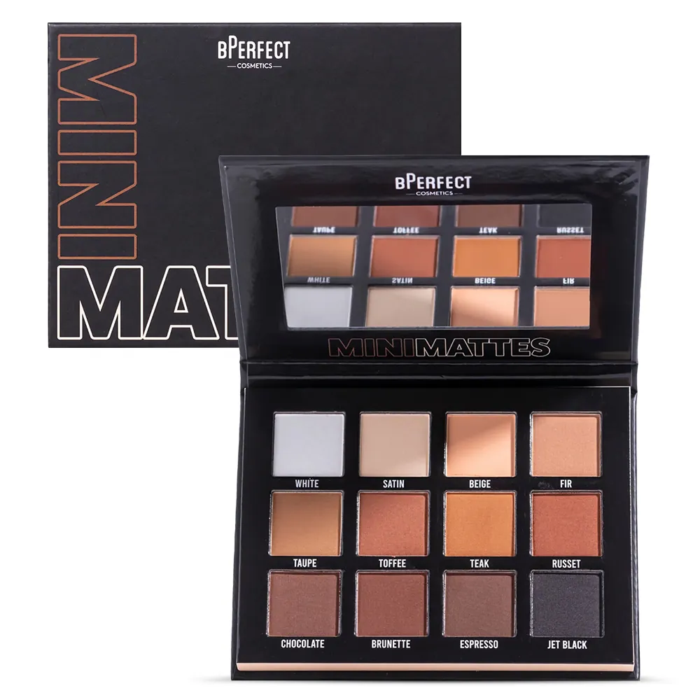 Paleta de Farduri BPerfect Ultimattes Mini Shadow Palette