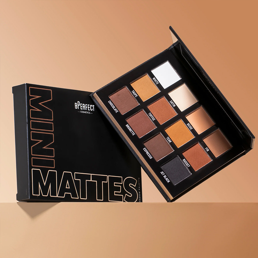 Paleta de Farduri BPerfect Ultimattes Mini Shadow Palette