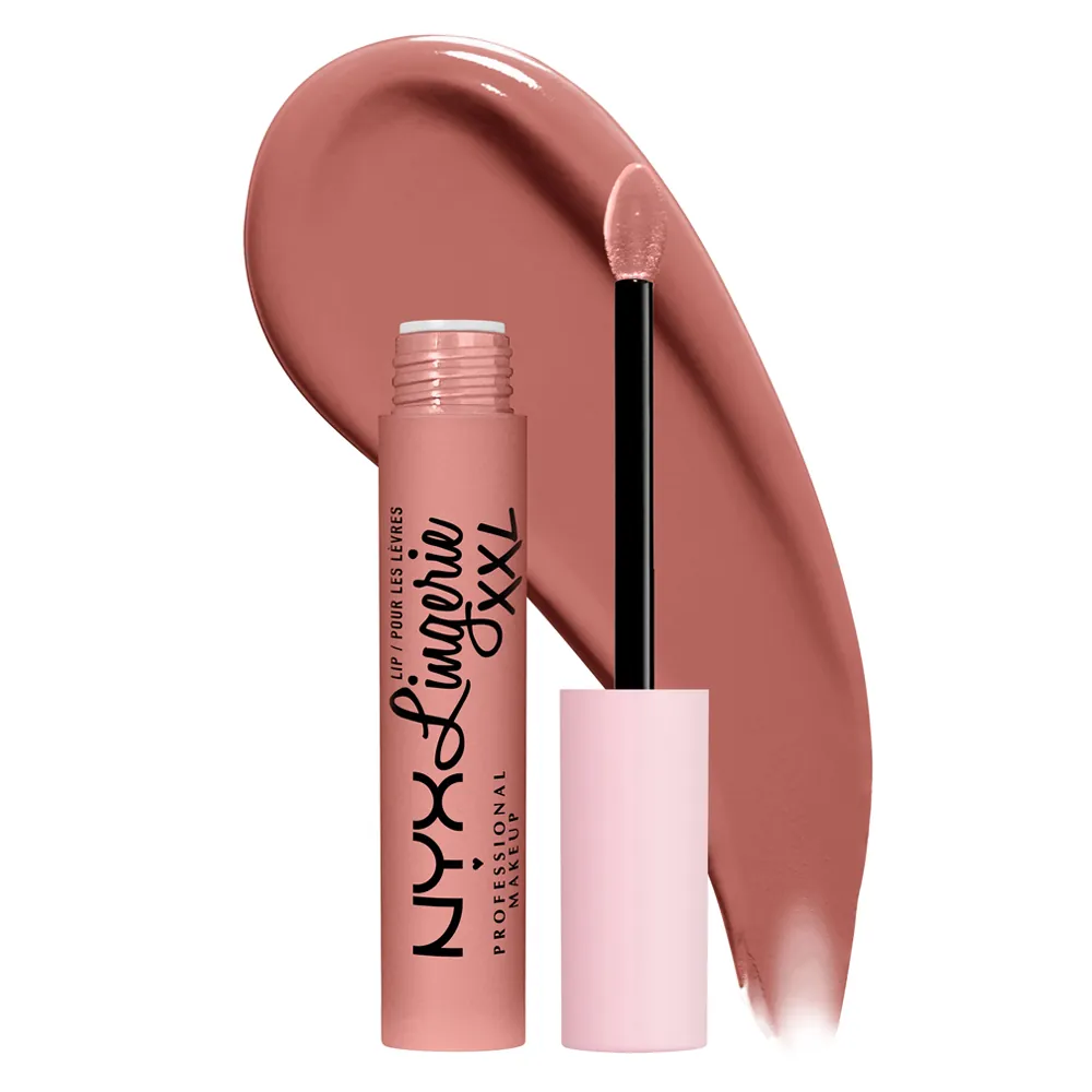 Ruj lichid mat NYX Professional Makeup Lip Lingerie XXL Undressd