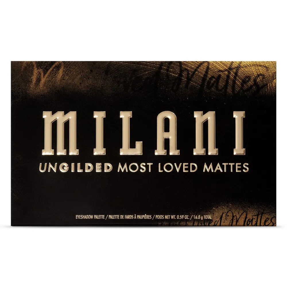 Paleta Farduri Milani Ungilded Eyeshadow Palette Most Loved Mattes