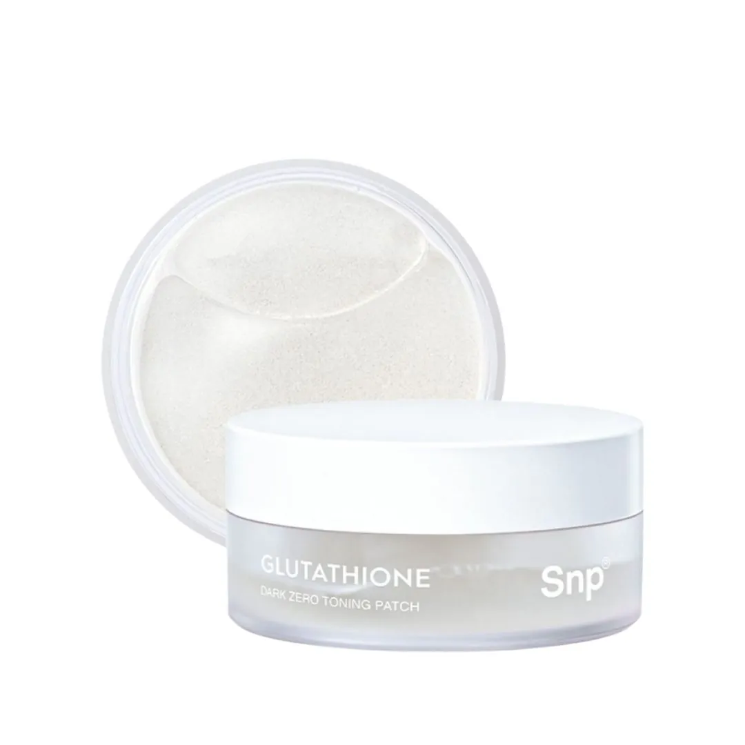 Plasturi pentru ochi pentru iluminarea zonei cu glutation SNP Glutathione Dark Zero Eye Patch SNP