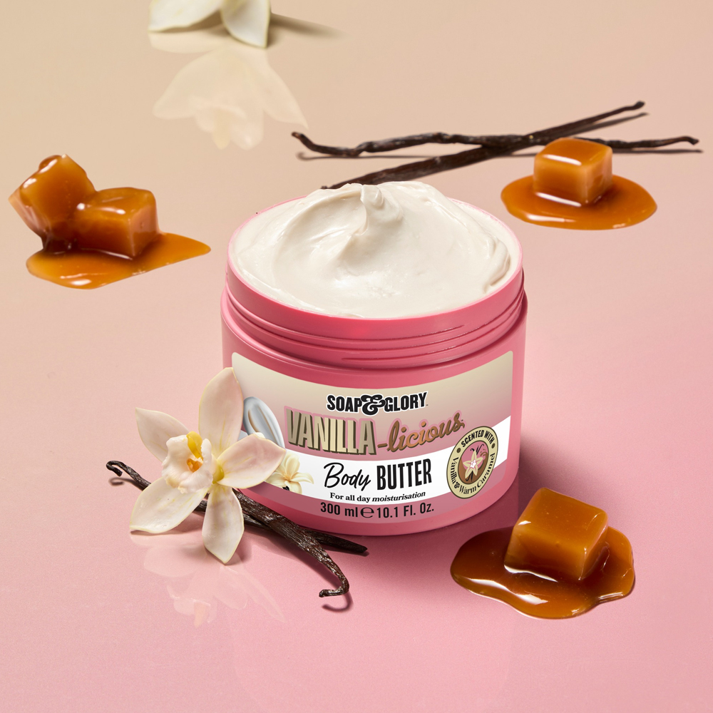 Unt de corp Soap & Glory cu vanilie