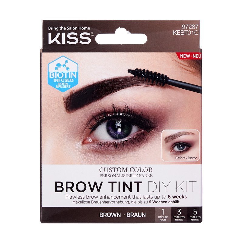 Vopsea Pentru Sprancene KissUSA Eyebrow Tint Brown