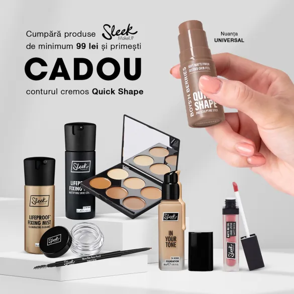 Banner Promo Sleek produs cadou